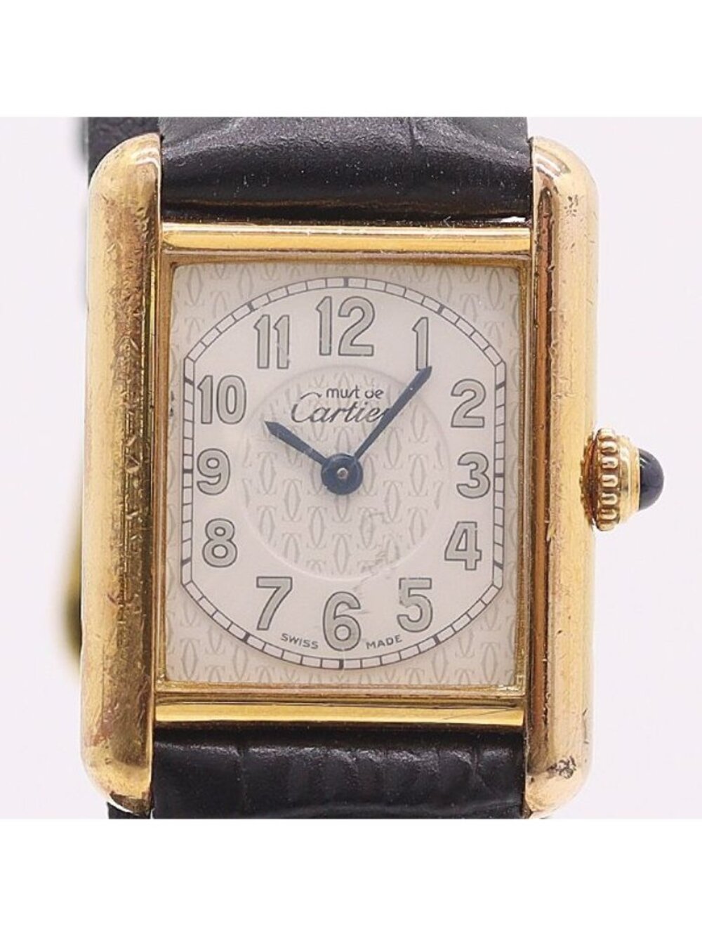 Cartier Must Tank White Dial Watch